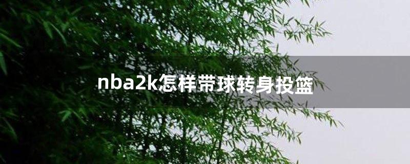 nba2k怎样带球转身投篮（nba2k怎么快速转身)