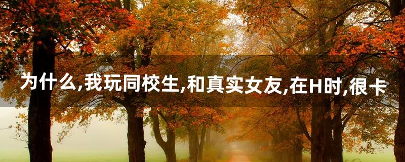 为什么,我玩同校生,和真实女友,在H时,很卡