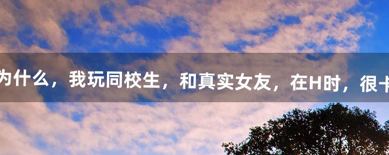 为什么，我玩同校生，和真实女友，在H时，很卡