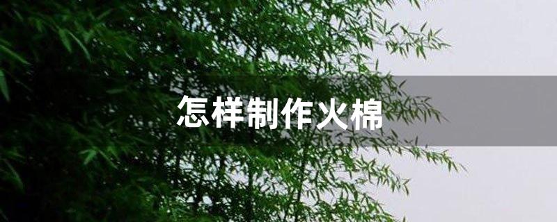 怎样制作火棉（简单自制火棉)