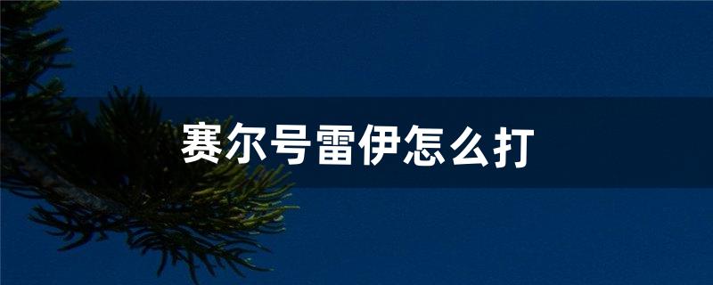 赛尔号雷伊怎么打（赛尔号雷伊vs迈尔斯)