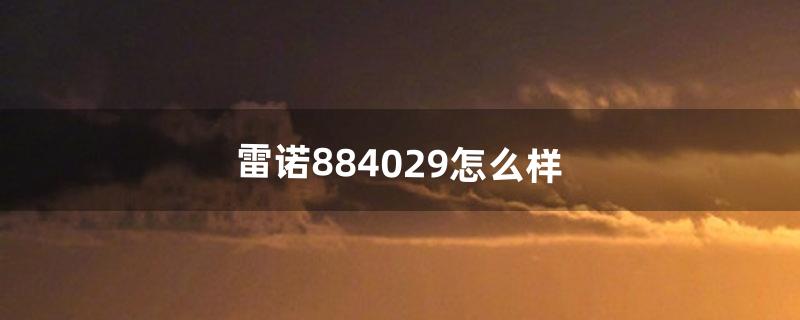 雷诺884029怎么样（雷诺qm6质量怎么样)